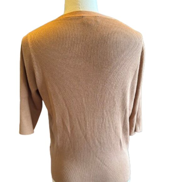 Carrie Short Sleeve Cardigan Size L - Picture 4 of 10